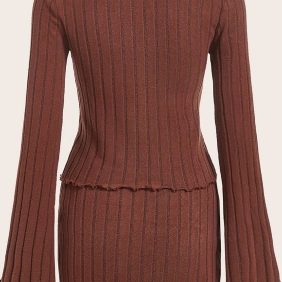 SHEIN 2 piece set Brown - Picture 2 of 2